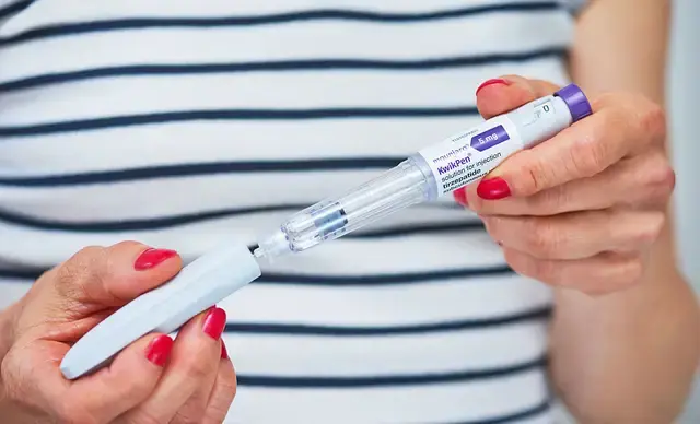 It's important you ensure your pen is sterile and that the medication's still in date.