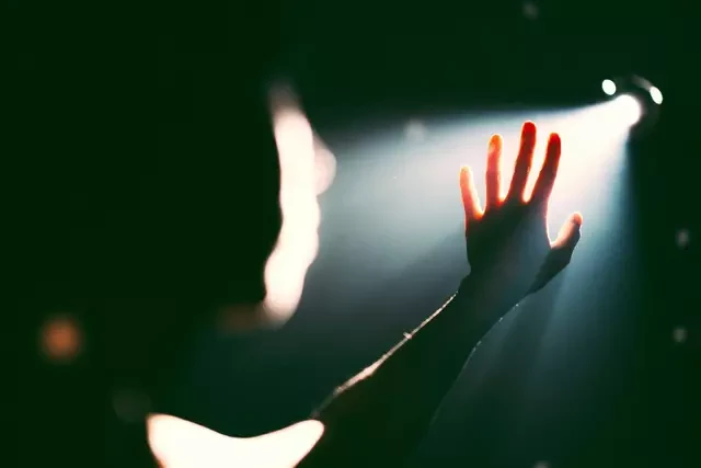 Angela Harris had a near-death experience.