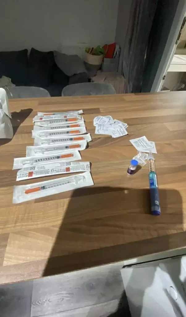 The doses appeared identical to Ozempic jabs, but there was one subtle sign that they were not legit